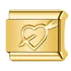 Pulseira Bagua Popular Transfronteiriça em Ouro 18K Módulo Italiano DIY Pulseira Elástica Padrão Garra de Gato Acessórios de Joalheria