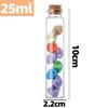 22 Botellas Pequeñas de Vidrio de Bayoneta con Tapones de Corcho, Botellas Vacías Selladas, Frascos para Polvos Medicinales, Botellas de los Deseos al por Mayor, Alta Apariencia