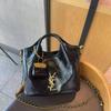 Bolso de Mujer 2025 Nuevo Estilo Bolso para Suegra Bolso de Mano de Cuero de Cera de Abeja Retro de Gran Capacidad Bolso Cruzado Casual con Cadena al Hombro