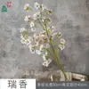 Flores florais pequenas Daphne para decoração de local de casamento, flores artificiais com toque de luxo para arranjos florais de sala de estar