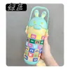 Cubo Mágico Educativo para Niños Digital 316 Taza Térmica, Aritmética Creativa, Anticaídas, Taza Portátil de Dibujos Animados con Popote, Taza de Alto Valor