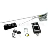 Adecuado para el conjunto de cerradura de puerta de cabina de excavadora Doosan Daewoo DH200, incluyendo las manijas interior y exterior, diseñado específicamente para este modelo