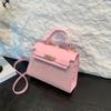 Bolsa de Nicho Bolsa de Mão de Luxo Bolsa Feminina 2024 Nova Moda Bolsa Quadrada Pequena Versátil de Ombro Transversal Bolsa Kelly
