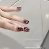 30 Piezas de Uñas Portátiles, Uñas Pre-Hechas, Manicura Mágica de Cachorro, Uñas Portátiles, Blanqueamiento, Uñas Blanqueadoras de Alta Gama