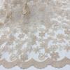 Encaje de malla de algodón nuevo bordado por computadora ropa infantil joyería vestido decoración al por mayor completo pequeño encaje floral
