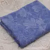 Tela de Mezclilla Lavada Jacquard con Patrón de Flor de Jacarandá para Ropa, Jeans, Faldas, Camisas, Ropa Infantil y Ropa de Mujer
