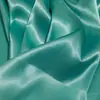 Tecido de Cetim Cristal Verde, 100% Poliéster, Brilhante e com Caimento, Tecido de Designer para Forro de Vestido Sedoso