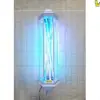 Lámpara Giratoria de Peluquería Peluquería Led Giratoria Iluminadora Salón de Peluquería Exterior Retro Simple Lámpara de Palacio Colgante de Pared Caja de Luz Impermeable Fabricante