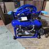 Máquina de pulverização de partículas de pista de plástico máquina de pulverização de cimento elétrica pequena máquina de decoração parede de massa de reboco em pó para parede