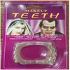 Shengzhida Dia da Mentira brinquedo de corpo inteiro adereços de Halloween suprimentos horror luminosos dentes falsos dentes luminosos
