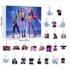 Calendario de Cuenta Regresiva Navideña 2025 para Grupo Femenino Kpop, Caja Sorpresa, Llavero Colgante, Regalo Conmemorativo