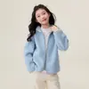Ropa Infantil Princesa Yuanyuan Chaqueta de Forro Polar de Invierno para Niñas 2026 Nuevo Estilo Top Grueso Cálido Infantil para Niños Medianos y Grandes