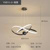 [Wow] Lámpara de araña LED para restaurante Simple Elegante Postmoderno Escandinavo Sala de estar Dormitorio Comedor Bar Lámpara de Arte