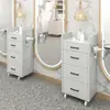 Armário de ferramentas para barbearia suprimentos para salão de beleza carrinho pequeno salão de cabeleireiro prateleira de armazenamento multifuncional ferramentas para salão de cabeleireiro