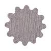 Papel de Lija de Malla de 2 pulgadas Flor de Ciruelo Malla Absorbente de Polvo Lija de Malla Sin Polvo Pulido de Superficie de Pintura Lija de Malla Anti-Obstrucción Malla Absorbente de Polvo Lija