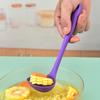 Utensilios de cocina de silicona simples modernos niños cuchara mini linda cuchara antiadherente cuchara vajilla de silicona cuchara venta al por mayor
