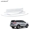 Adequado para acabamento de janela de carro FORTUNER 2016 adesivo de carroceria de 7 peças