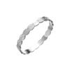 Pulsera Cuadrada de Alto Brillo con Diamantes de Acero de Titanio Transfronteriza Pulsera de Acero Inoxidable Sencilla de Lujo Ligero Acero de Titanio con Incrustaciones de Diamantes Finamente Pulida