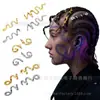 Espiral Vikinga para el Cabello Trenzas Nórdicas Accesorios para el Cabello Celtas Cabello Largo Accesorios de Resorte Dorados Decoraciones para Hombres y Mujeres