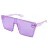 Gafas de sol retro de montura grande coloridas transfronterizas personalidad tendencia europea y americana procesamiento personalizado de gafas de sol para mujer 2185