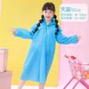 Impermeable de Tarjeta Desechable EVA Paquete Adulto Niños Engrosado Prueba de Tormenta Impermeable para Montañismo Cubierta de Coche Impermeable Pantalones de Lluvia
