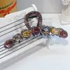Pinza grande para el pelo de estilo minimalista coreano, pinza retro popular para mujeres, adecuada para recogidos en la parte posterior de la cabeza, accesorio de pelo de alta gama