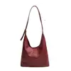 Bolso tejido vintage para mujer, bolso cruzado de gran capacidad, casual, simple, versátil, bolso para mujer de uso diario, bolso de hombro, bolso tote