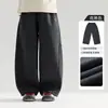 Calça Curveda Antibacteriana Infantil 10A 2026 Outono Nova Calça Infantil Solta Calça Esportiva Infantil Grande Primavera e Outono