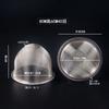 Artesanato Xinlihua 3,6-10,2cm Bule Filtro de Aço Inoxidável 304 de Alta Qualidade para Separar Resíduos de Chá, Faixa Completa de Tamanhos