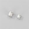 Cuentas espaciadoras de barril con forma de corona de plata esterlina s925, hechas a mano, con cuentas de cristal, para pulseras, joyas y collares, accesorios.