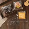 Bolsas Desechables de Plástico para Empaque de Alimentos, Bolsas para Empaque de Pan para Hornear, Bolsas Transparentes Opp Autoadhesivas, Bolsas para Empaque de Galletas y Snacks