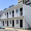 Casas móveis de contêiner transfronteiriças, escritórios externos, casas integradas, casas modulares destacáveis e casas pré-fabricadas de contêiner
