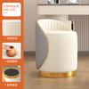 Taburete de Maquillaje Hogar Dormitorio Tocador Taburete Giratorio Redondo Lujo Ligero Simple Arte de Uñas Belleza Silla de Recepción