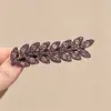 Pinzas para el cabello de pedrería brillante para mujer, nuevo estilo de alta gama 2026, para flequillo y cabello lateral, pinzas de borde liso, accesorios para el cabello