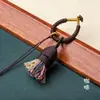 Nuevo Colgante Estilo Chino, Llavero para Coche, Cordón Llavero Tejido a Mano Estilo Tibetano Estilo Nacional, Cadena para Teléfono Móvil