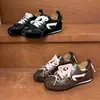 Zapatos de Entrenamiento Alemanes Redondos de Moda Estilo Retro Francés para Mujer, Tenis de Nicho con Lazo, Zapatos Casuales Versátiles con Aumento Oculto de Altura