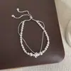 Pulsera Multicapa de Perlas Estrelladas de Lujo para Mujer, Moderna y Sofisticada, Diseño Único, Joyería Elegante y Exquisita