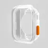 Aplicable a Apple Watch S11 46mm Funda Protectora Ultra a Prueba de Caídas de TPU Redonda Hueca Transformación Instantánea