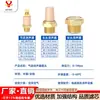 Tapón Hexagonal, Silenciador de Plástico, Cobre Cónico Largo Acero Inoxidable 304 Silenciador de Válvula Solenoide Neumática 1/8