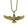 Venta Directa de Fábrica Personalizada Colgante Dominante de Alas de Águila Collar para Hombre Moda Hip-Hop Punk Tendencia Accesorio de Moda Collar Retro