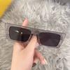 Nuevas Gafas de Sol Cuadradas Europeas y Americanas Transfronterizas para Hombres y Mujeres, de Moda, Retro, Versátiles, Minimalistas, de Gama Alta, Anti-UV