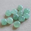 13*15 mm calcedonia Dongling Jade verde seco bebé cerradura colgante pequeña gota DIY pulsera collar accesorios