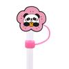 Nuevo Lindo Suave Lindo Panda Creativo pvc Goma Suave a Prueba de Polvo Tapa para Pajita DIY Fiesta Pajita Tapón Antipolvo Tapa Decorativa
