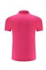 Camisa polo de negocios con bordado-40 piezas 50 Algodón Fino rayas de colores cuello rojo manga corta solapa