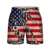 Amazon AliExpress Explosiones Impresión Digital 3D Pantalones de Playa Talla Grande Casual Secado Rápido Pantalones Cortos Exteriores