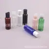 Botella de tapa Qianqiu rosa 80ml, botella dispensadora marrón, botella de tapa de presión blanca 50ml, botella de champú, botella de limpiador facial