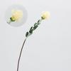 Flor Única de Plástico Flor de Simulação Almofada de Alfinetes Pequena Flor Roda de Vento Bolsa de Agulhas Flor Flor Artificial Janela de Casa Decoração de Casamento