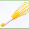 Batidor de huevos manual de plástico completo directo de fábrica mezclador con mango de plástico utensilios de cocina para hornear huevos venta al por mayor