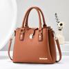 Bolso de tres capas de gran capacidad para mujer, nuevo estilo 2024, bolso de hombro para mujer con diseño de texel, bolso de mano para mujer
