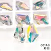 34 Años Fuente de FábricaColgante de Agujero Único de Cristal K9 Diamante de Vidrio Irregular Accesorios para Joyería DIY Venta al por Mayor Personalizada